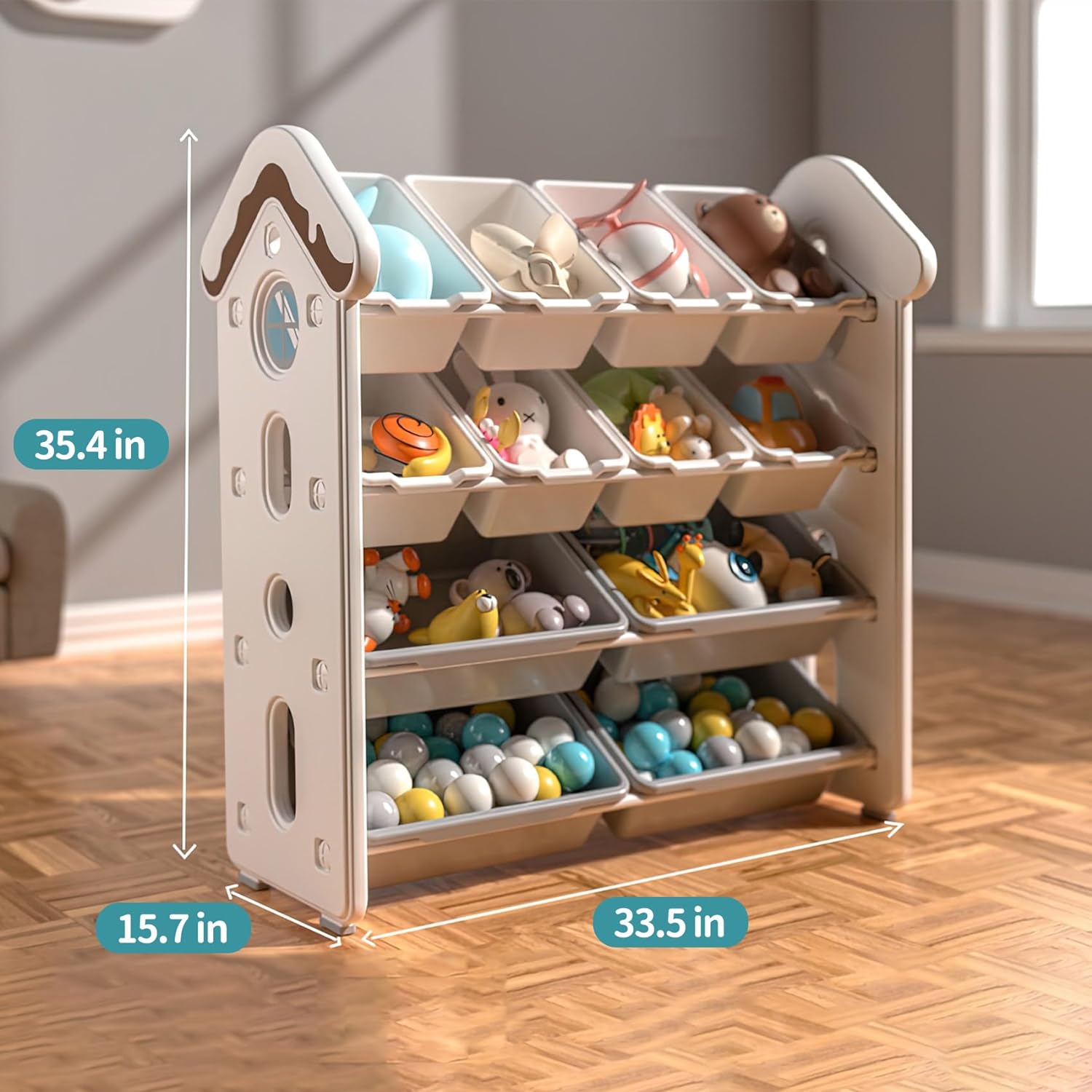 Kid fashion toy storage