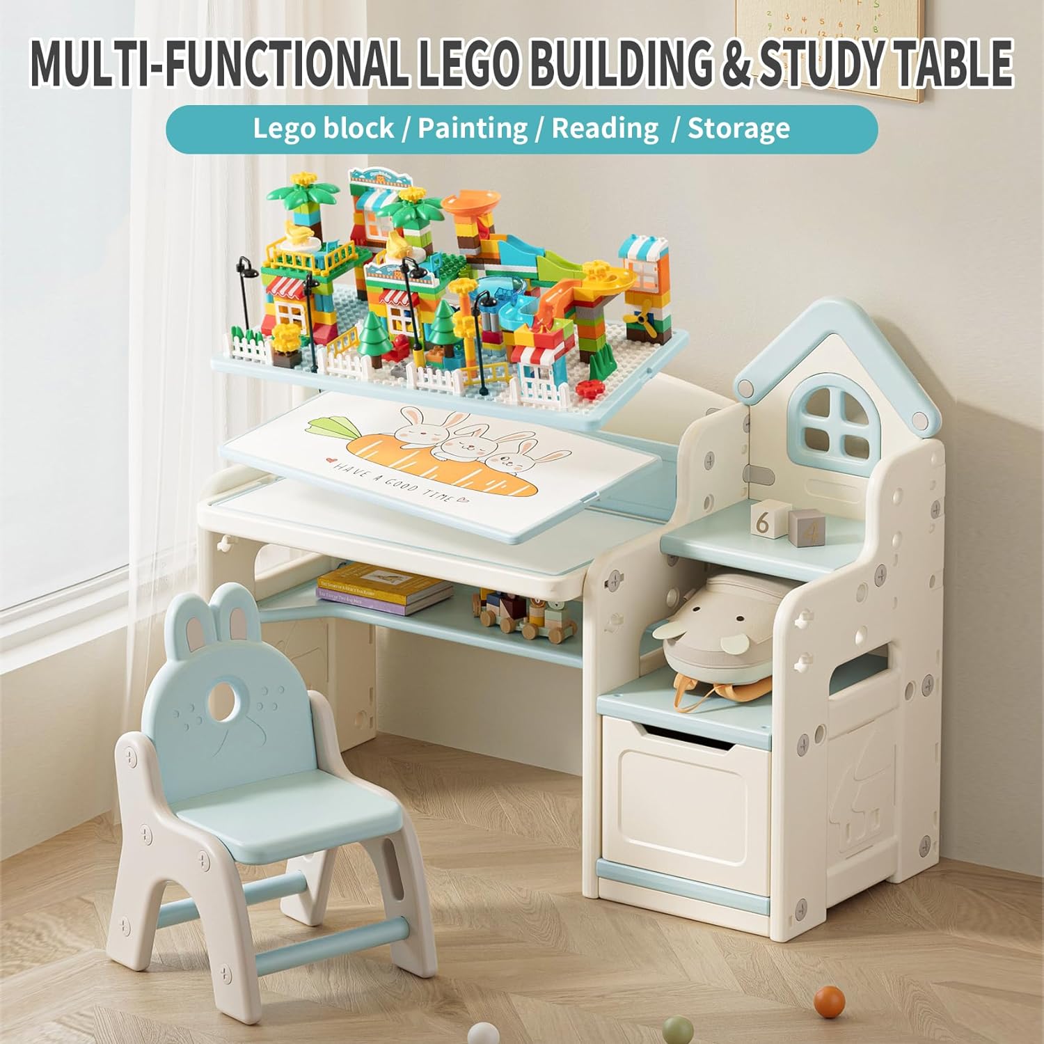 Lego study table hot sale