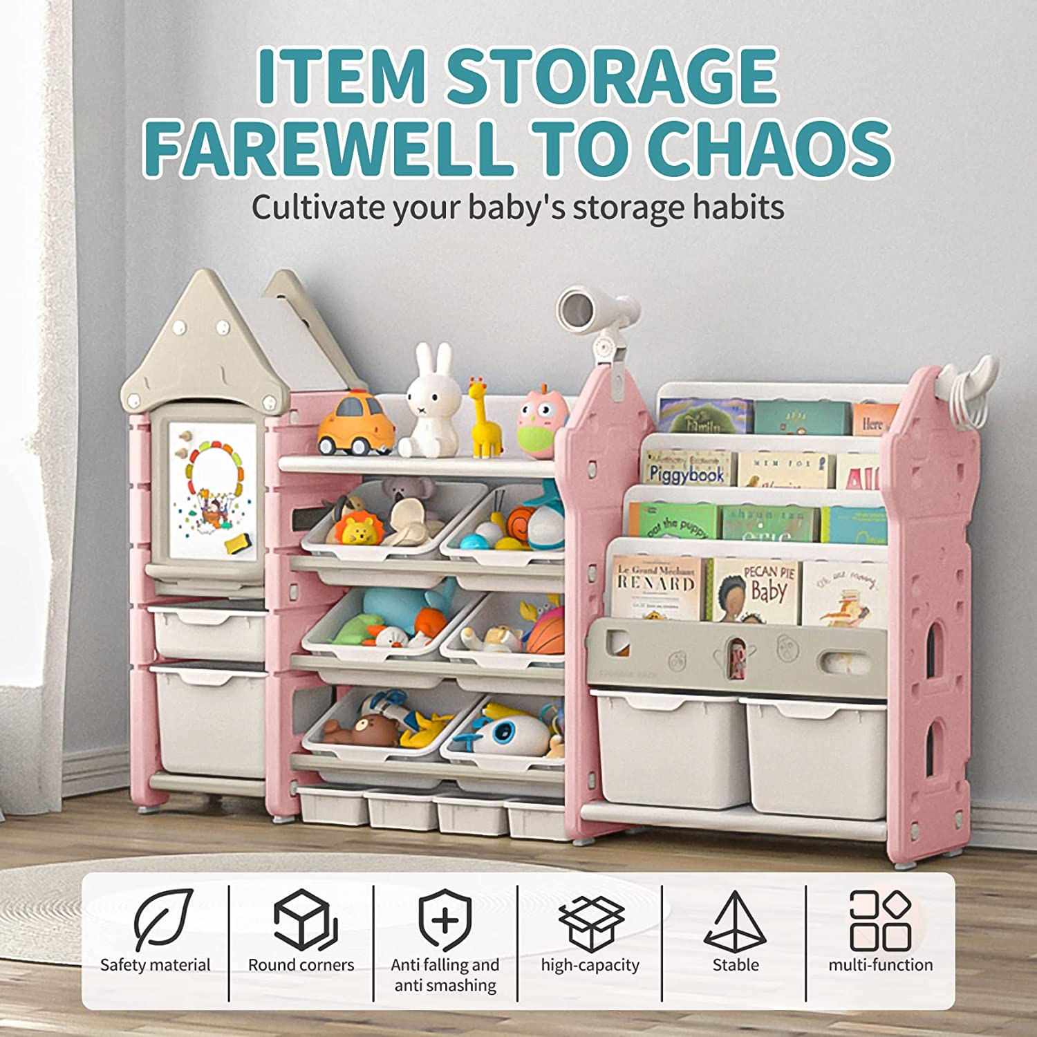 Baby cheap toys rack