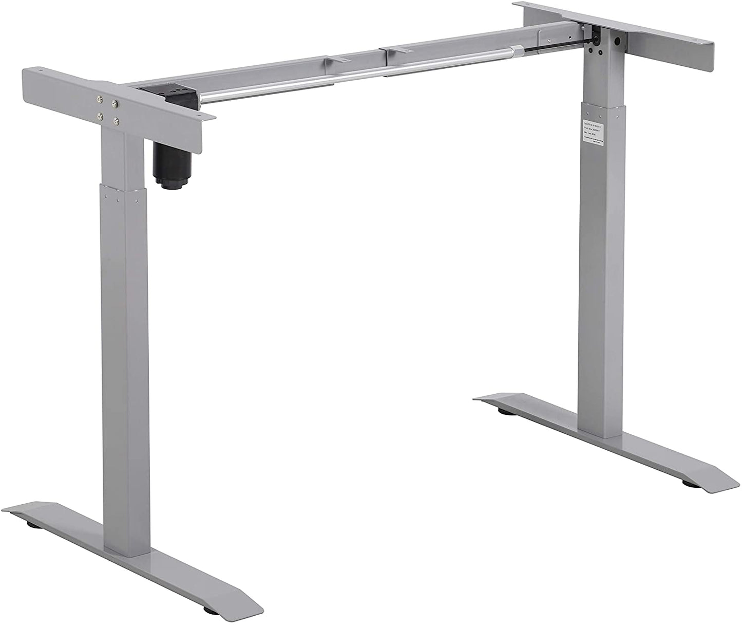 UNICOO - Electric Stand Up Desk Frame, Standing Desk Frame, Single Motor Ergonomic Standing Height Adjustable Base with 4 Memory LED Control Panel (Single Motor Frame)