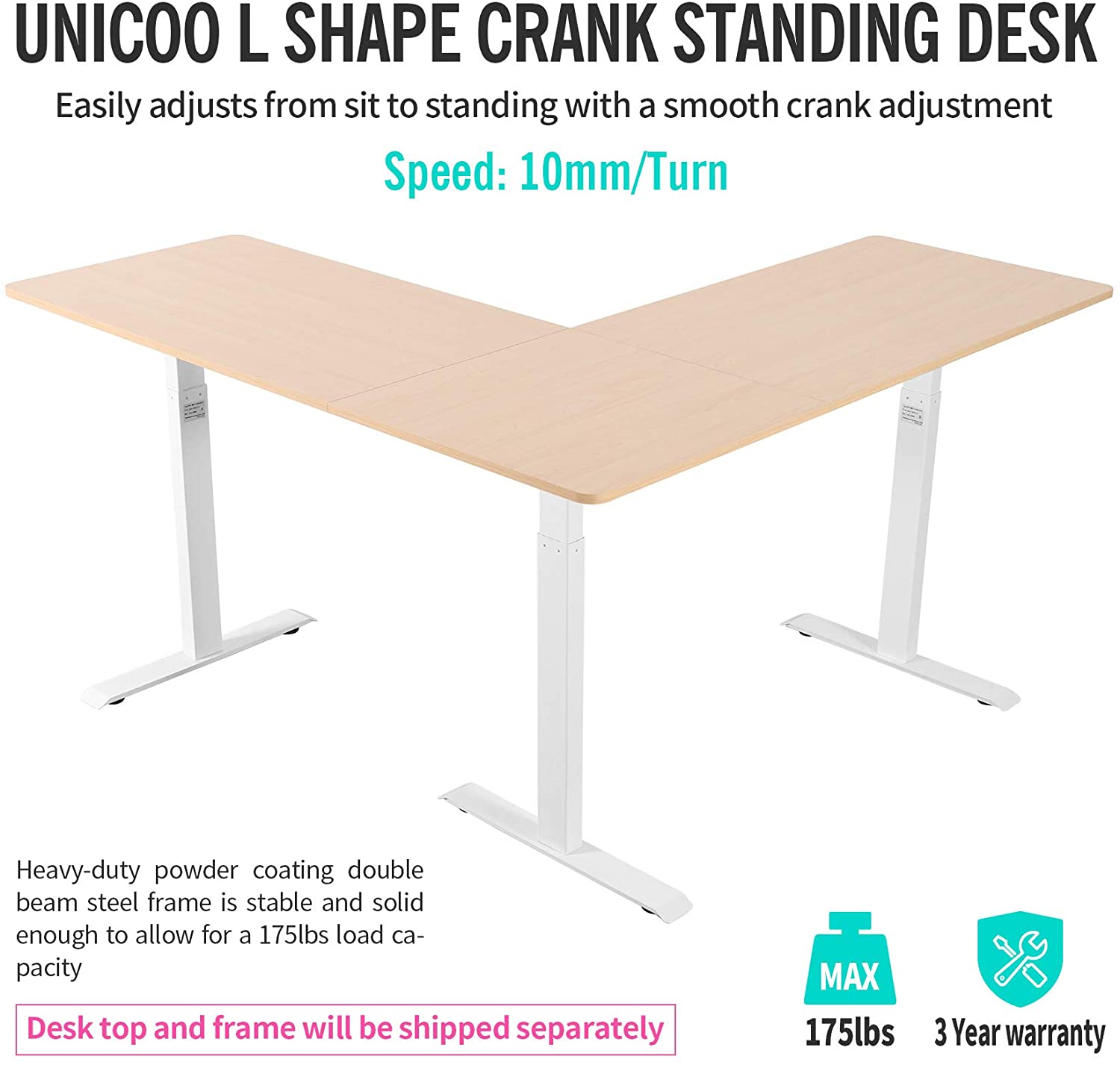 特価格安 UNICO GRIFU 1200 DESK - 机/テーブル