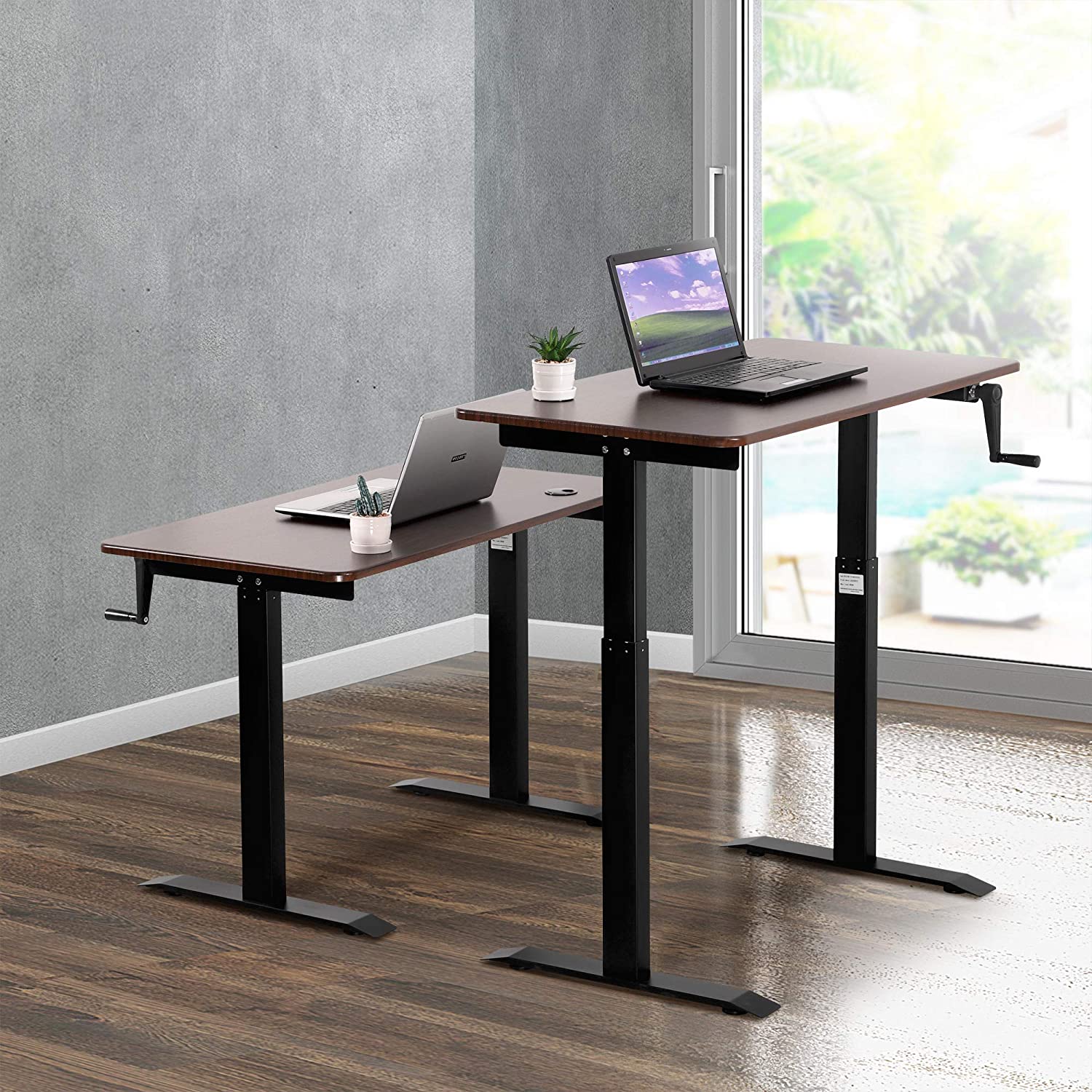 Unicoo crank deals standing desk